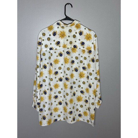 Vintage Pendleton Classic Women's Shirt Anchors Sun Nautical Size Small Button - Picture 2 of 9